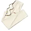Pantalones Rectos de Seda Fina para Verano, Cruzados, para Hombre, Talla Grande, Elásticos, Tacto de Alta Gama, Pantalones de Pierna Ancha, Pantalones Largos Casuales Sueltos