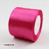 Cinta de Color Sólido de 8 cm Cinta de Satén Cinta de Colores para Empaque de Cajas de Regalo Lazo de Cinta Cinta para Ramo de Flores Cinta para Decoración de Pasteles Estilo Japonés y Coreano