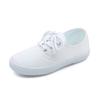 Zapatos Blancos Pequeños Zapatos de Estudiante para Niños Zapatos de Lona Tenis Blancos Zapatos Blancos de Tela para Niños Niños y Niñas Zapatos Blancos para Interiores Zapatos