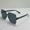Novos Óculos de Sol Sem Aro Peça Única Cor Jelly Transparente para Homens, Fotografia de Rua de Celebridade da Internet, Formato Côncavo Retrô, Óculos de Sol Modernos para Mulheres