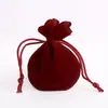 Bolsa de Terciopelo con Cordón, Pantalones con Bolsillo de Solapa y Cordón de Calabaza, Bolsa para Joyería, Anillo Medalla, Almacenamiento de Juguetes Culturales, Bolsa Pequeña de Tela a Prueba de Polvo
