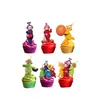 Accesorios de Decoración para Fiesta de Teletubbies, Banderines, Adornos para Pastel, Vajilla Desechable para Fiesta, Platos de Papel, Vasos de Papel, Servilletas de Papel