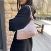 Bolso de gran capacidad para mujer, nuevo bolso de invierno 2024, de alta gama, con textura, combinable con todo, bandolera de hombro, bolso tote para mujer