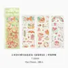 Serie de Pegatinas Decorativas para Manualidades con Estampado en Caliente Tridimensional Recortadas Jilu Xin's Lover Sweet Berry