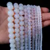 Pulseira Colar Brincos Acessórios de Miçangas Redondas Transparentes de Ovo de Vidro DIY Grampo de Cabelo Handmade Pingente de Borla Miçangas Soltas