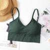 Kaka Short Edition Beautiful Back Wrap Peito Sling Strapless Meninas 'Non-Rim Bra Sports Yoga Roupas Íntimas Colete Feminino