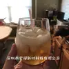 Taza Buffy Transparente de Plástico para Mascotas Taza Desechable para Mousse y Pudín Taza Desechable para Bebidas de 8 oz con Tapa Taza de Grado Alimenticio para Té de Leche