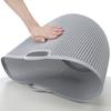 Cesta de almacenamiento de cortina de cuentas de imitación calada estilo japonés, portátil, para dormitorio, cesta de lavandería para juguetes infantiles, material suave, cesta de almacenamiento redonda para baño