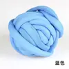 Fio Islandês Extra Grosso para DIY Artesanal, Fio Grosso com Alma, Fio de Algodão, Tira de Gelo Tira Anticolisão, Bolsas de Crochê, Saia de Cama
