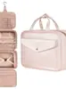 Amazon Bolsa de Almacenamiento de Moda para Mujer Bolsa Cosmética Portátil de Viaje Neceser Set de Tocador Bolsa de Almacenamiento