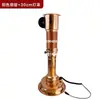 Tubo de escape retráctil para barbacoa estilo coreano con luz LED, tubo de humo extensible, tubo de ventilación para barbacoa coreana, tubo de escape