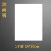 Marca Marley Lienzo de Algodón Puro Tablero para Pintura al Óleo Tablero Delgado 18*24 24*30 30*40 40*50 50*60 Blanco