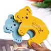 Tapón de puerta de EVA, tapón de puerta de animal de dibujos animados para niños, tapón de puerta anti-pellizco para bebé, tapón de puerta anticolisión de espuma engrosada, hecho a medida