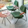 Juego de Mesa y Sillas para Cafetería, Restaurante de Té de Leche, Sillón Individual para Bar, Silla de Hierro Forjado, Estilo Industrial Retro Comercial