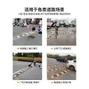 Reductores de velocidad, badenes de goma, bandas de límite de velocidad en intersecciones viales, reductores de velocidad en estacionamientos, bandas amortiguadoras de velocidad hechas de acero fundido o hierro fundido.