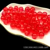 Cuentas Redondas Acrílicas Transparentes de Colores Grandes Cuentas Sueltas Pulsera Hecha a Mano DIY Accesorios para Joyería