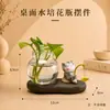 Ornamento de vaso hidropônico criativo de animal de desenho animado, sapo, para plantas verdes em casa, decoração de sala de estar e mesa de escritório