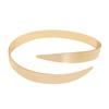 Moda Feminina Transfronteiriça Europeia e Americana Pulseira de Braço Braço Superior Dourada Nupcial Aberta Simples Metal Barroca