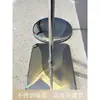 Estante de exhibición para tienda de ropa de pie para colgar frontal perchero ajustable superficie de espejo de acero inoxidable perchero para abrigos y sombreros perchero para fotografía de transmisión en vivo