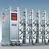 Puertas Eléctricas Más Vendidas, Puertas Retráctiles Inteligentes de Aleación de Aluminio de Acero Inoxidable, Portones Deslizantes Personalizados para Escuelas y Hospitales, Puertas Automáticas