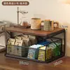 Estante de almacenamiento estilo minimalista para mesa de comedor, portavasos, estante de bocadillos para sala de estar, estante multicapa para escritorio de oficina, nuevo estante para tazas de té