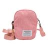 Bolsa pequeña de terciopelo al por mayor para mujer, nuevo estilo coreano, moda ins, versátil, bandolera de pana, mochila casual simple