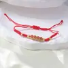 Pulsera trenzada Círculo Qiankun, estilo Nudo Chino, Símbolo de Manzana y Deseo, Fragmentos de Plata, 0 kg Atracciones Turísticas, Fabricante Transfronterizo, Venta al por Mayor de Joyería