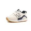 Zapatos para caminar de bebé, zapatos funcionales de cuero para niños pequeños con velcro, tenis antideslizantes para niños, zapatos deportivos de suela blanda para niñas