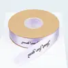 Fita de letra inglesa 1cm fita de cetim fita de seda serpentina embalagem de caixa de presente fita colorida materiais de embalagem diy