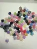 Copos de Nieve Acrílicos con Brillo Fino Gradiente Bicolor Materiales para Pulsera de Cuentas DIY Pasador Accesorio para el Cabello Cuentas de Sirena