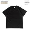 Linda Camiseta Masculina da Moda Retrô 250g Algodão Pesado Espesso Gola Redonda Manga Curta Ami Kaji Top Manga Ombro Larga Solta