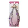 Corrente de Celular com Contas de Cristal Chaveiro de Frasco de Perfume Corrente para Pendurar Pingente de Bolsa para Meninas Pingente de Corrente Dupla Pequeno Presente Venda por Atacado