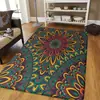 Temu SHEIN Felpudo Mandala Flor de Anacardo Felpudo Decorativo Felpudo con Impresión Digital JIT