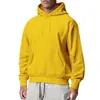 Sudadera con capucha de forro polar para hombre, color liso, deportiva, nueva, de importación, europea y americana, para primavera y otoño de 2026, al por mayor