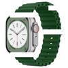 Adequado para Apple Watch 8/9/10, a Mesma Pulseira de Silicone da Apple, Pulseira Ultra para Relógio S8/9/10