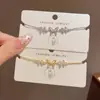Pulsera Mariposa Exquisita Microincrustada de Lujo Ligero Estilo Francés, Moderna y Versátil, Joyería Creativa de Pulsera de Extracción