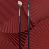 Pincel chanfrado para sombra de nariz pincel chanfrado para sombra de nariz pincel de maquiagem pincel leve chanfrado semi-leque produção de Cangzhou sombra de nariz