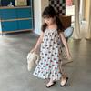 Aimo Beibei Vestido Pijama de Algodón con Estampado Integral para Niñas Conjunto Lindo de Tomate Pequeño Ropa de Casa Pantalones Cortos de Manga Corta