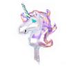 Mini Unicórnio Balão de Filme de Alumínio Pequeno Cavalo Unicórnio Decoração de Atmosfera Romântica de Aniversário Infantil Balão