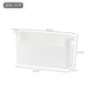 Caixa de Armazenamento Minimalista Montada na Parede Organizador de Lado Interno da Porta do Armário de Cozinha Prateleira de Armazenamento de Utensílios Diversos para Banheiro/Vaso Sanitário