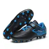 Zapatos de Fútbol Tf para Niños con Uña Rota Estilo Velcro Zapatos Deportivos de Entrenamiento para Estudiantes de Primaria Zapatos de Fútbol para Hombres y Mujeres Venta al por Mayor