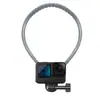Suporte de pescoço para câmera de ação e celular, compatível com Gopro12, com colar de pescoço e suporte para ângulo de visão