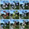 Arreglo artificial de flores de margarita de 5 cabezas, accesorios florales de boda, decoración de salón de bodas, flores de seda de diente de león, margaritas de bola pequeña