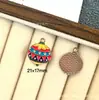 142 Colgantes de Navidad Colgantes de Aleación con Gota de Aceite Accesorios para Joyería DIY Colgante de Papá Noel Muñeco de Nieve Campana