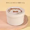 Lonchera Aislada de Acero Inoxidable 304 para Estudiantes, Práctica Lonchera Redonda, Apta para Microondas con Tapa, Tazón para Sopa, Recipiente para Alimentos, Fiambrera para Sopa