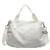 Nova Bolsa Grande de Moda Simples Outono 2024 Bolsa de Ombro Leve Feminina Bolsa Transversal Casual Tendência