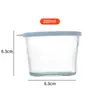 Atacado Dropshipping Pote de Vidro Transparente para Picles Pote de Conservação para Geladeira Pote de Picles para Acompanhamento com Tampa Caixa de Embalagem para Pote de Picles