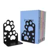 Atril para libros con forma de gato, creativo, de metal, para cortar libros, venta al por mayor, sujetalibros, soporte para libros, almacenamiento de escritorio, papelería