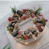 Decoración para tartas de cuerda de cáñamo de 30 m, ramo de flores de cuerda de cáñamo fina, accesorios para tartas de San Valentín, pared de fotos