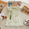Cheongsam de verano delgado para niñas, vestido infantil de estilo nacional, vestido Tang infantil, cheongsam para bebé, ropa de verano para niñas